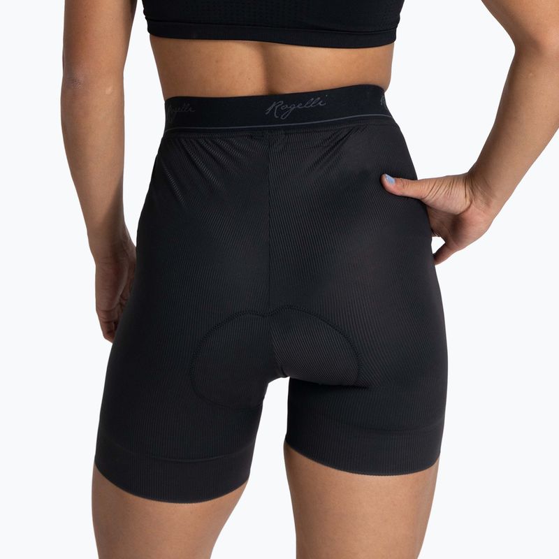 Dámske cyklistické boxerky Rogelli Prime Boxer W black 4