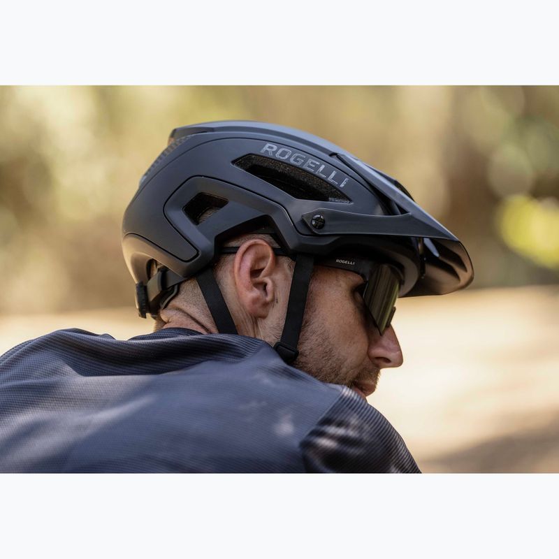 Prilba na bicykel Rogelli Advntr Onyx Mtb čierna 10