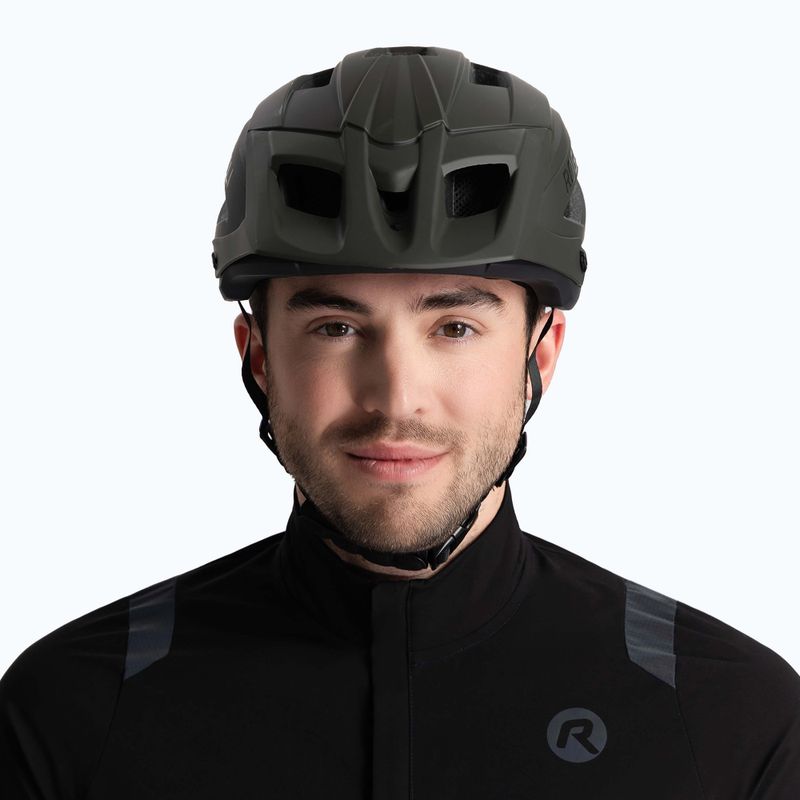 Cyklistická prilba Rogelli Advntr Onyx Mtb army green 3