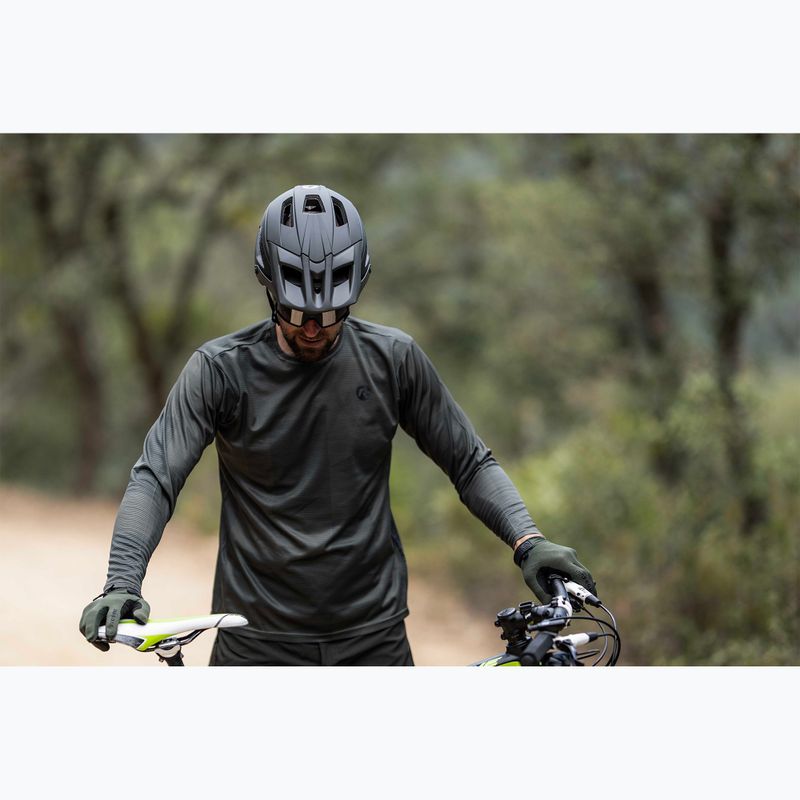 Cyklistická prilba Rogelli Advntr Onyx Mtb army green 10