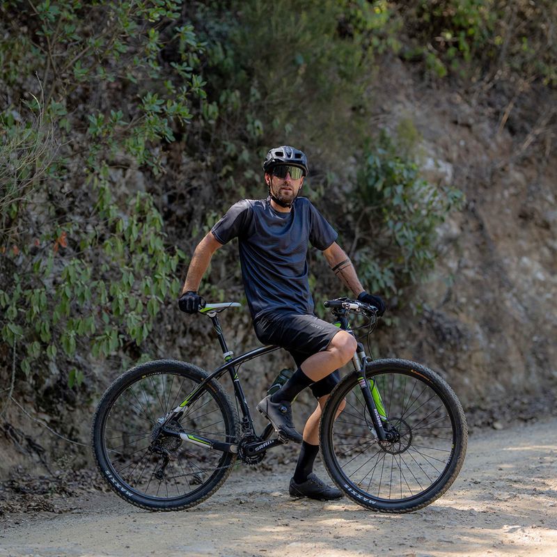 Pánske cyklistické šortky Rogelli Advntr Core MTB black 9