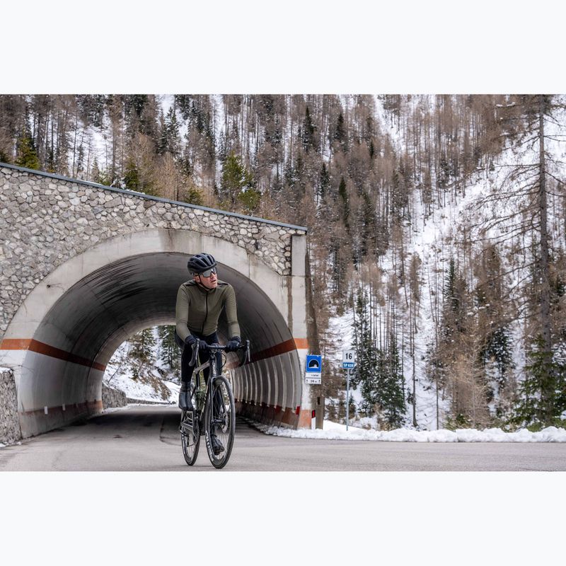 Pánske cyklistické tričko s dlhým rukávom Rogelli Core green 8