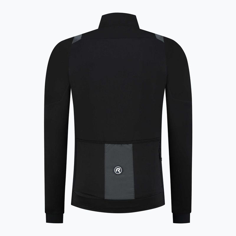 Pánska cyklistická bunda Rogelli Distance black 7