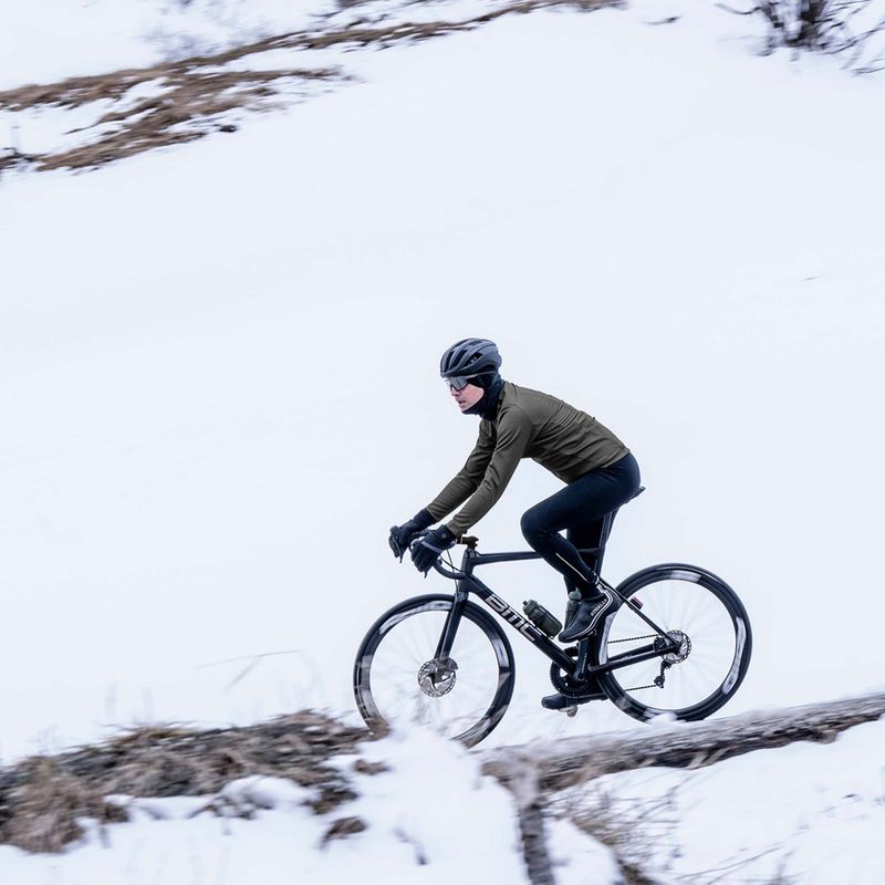 Pánska cyklistická bunda Rogelli Core Winter green 10