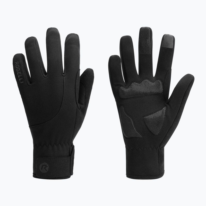 Dámske cyklistické rukavice Rogelli Core II Winter Windproof W black 7
