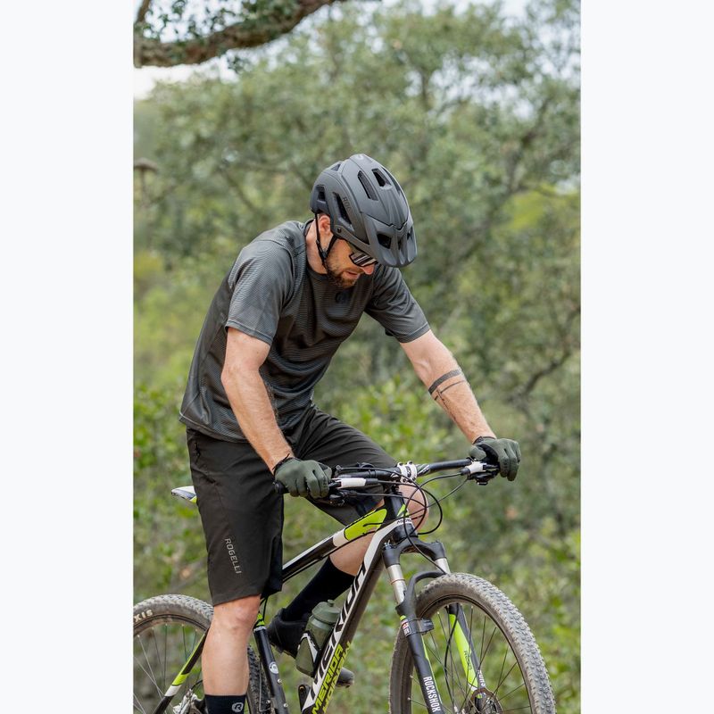 Pánske cyklistické šortky Rogelli Advntr Core MTB green/black 8