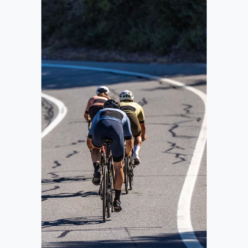 Rogelli Signature Bib Short pánske cyklistické šortky modré 8