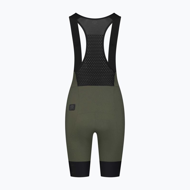 Dámske cyklistické šortky Rogelli Signature Bib Short W green 5