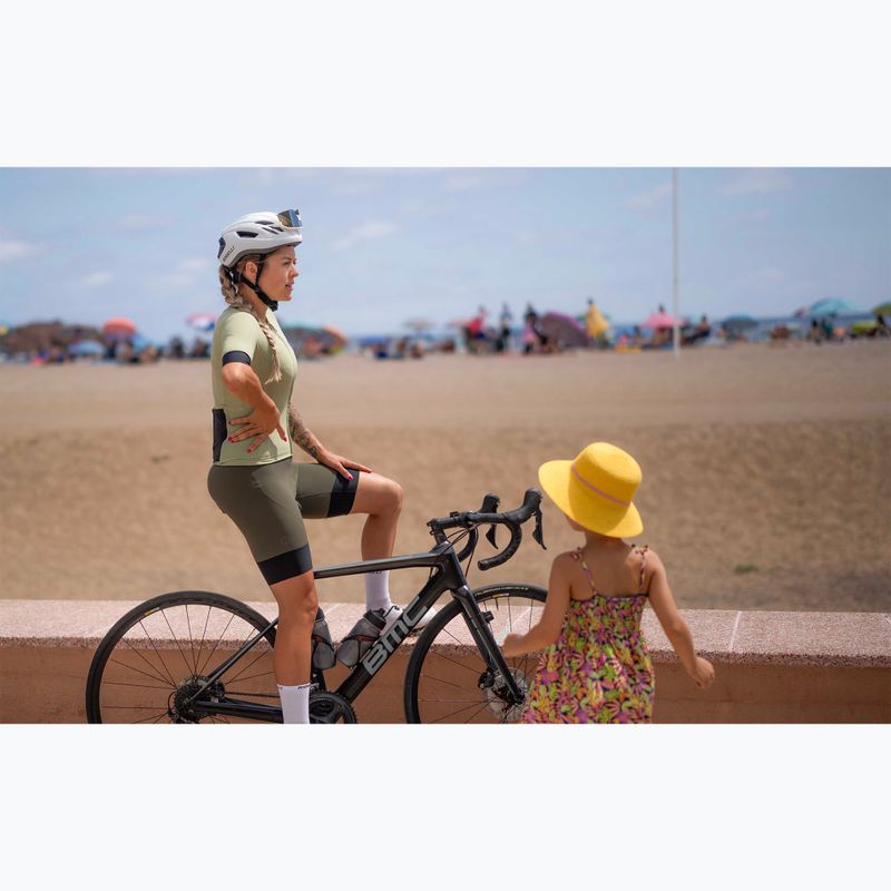 Dámske cyklistické šortky Rogelli Signature Bib Short W green 10