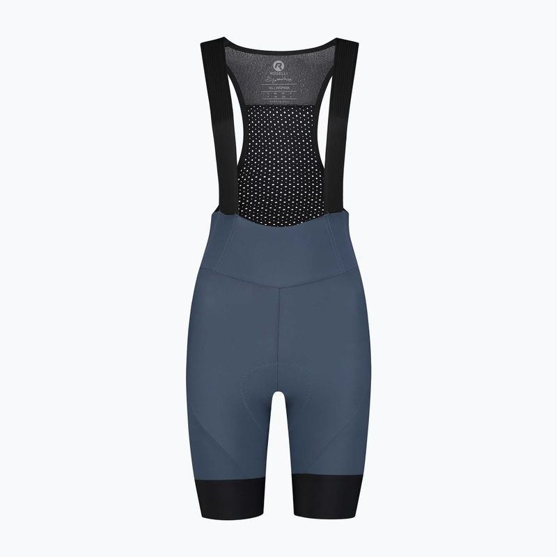 Dámske cyklistické šortky Rogelli Signature Bib Short W blue 4
