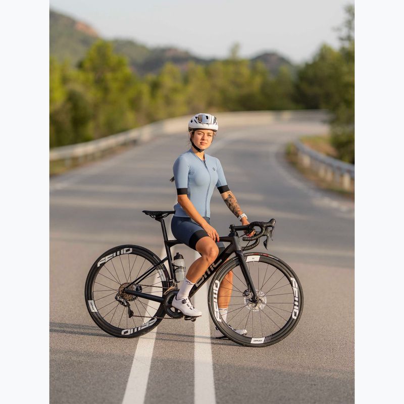 Dámske cyklistické šortky Rogelli Signature Bib Short W blue 7