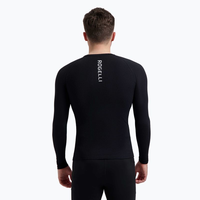 Longsleeve cyklistický Rogelli Core Base Layer 2 ks čierne 2