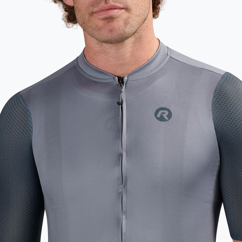 Pánsky cyklistický dres Rogelli Fast purple / green 3