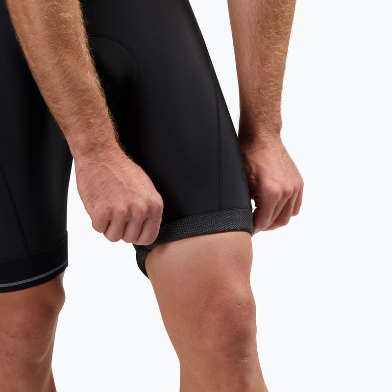 Rogelli Fast Bib Short pánske cyklistické šortky čierne 5