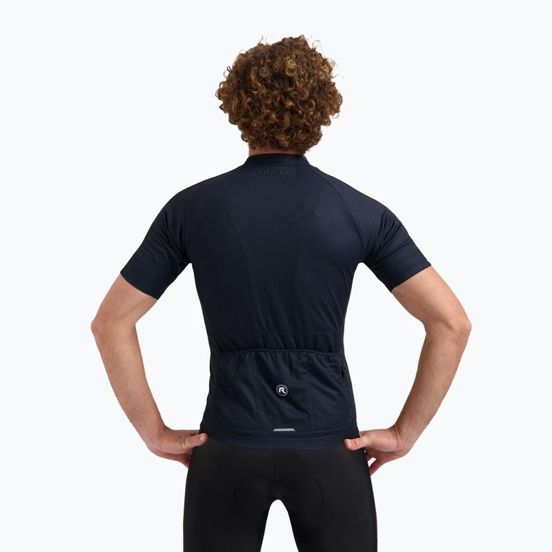 Rogelli Explore fialový pánsky cyklistický dres 2