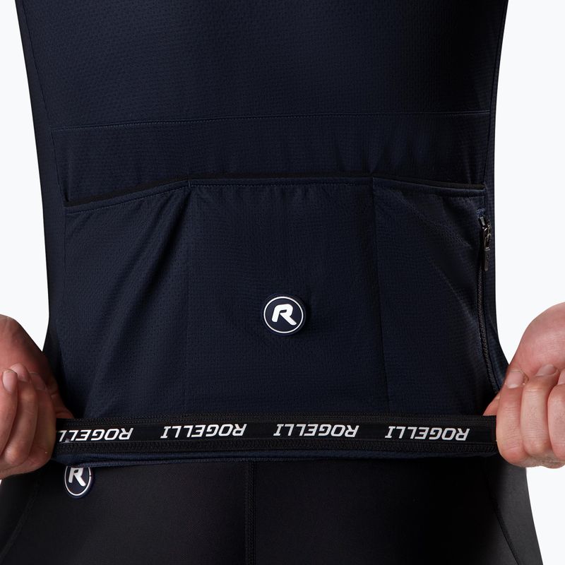 Rogelli Explore fialový pánsky cyklistický dres 5