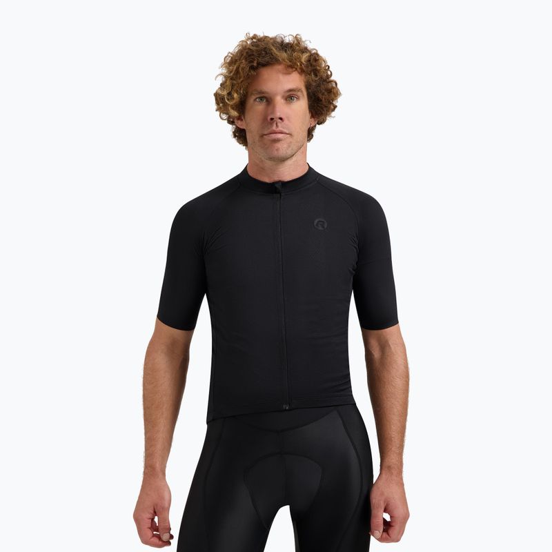 Rogelli Essential II pánsky cyklistický dres čierny