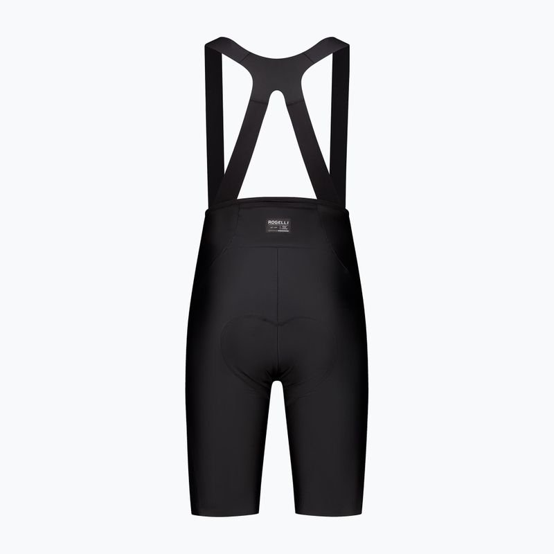 Rogelli Distance II Bib Short pánske cyklistické šortky čierne 8