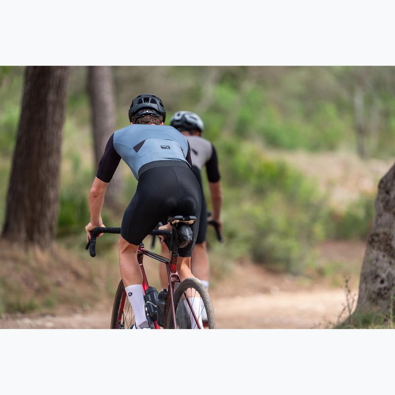 Rogelli Distance II Bib Short pánske cyklistické šortky čierne 10
