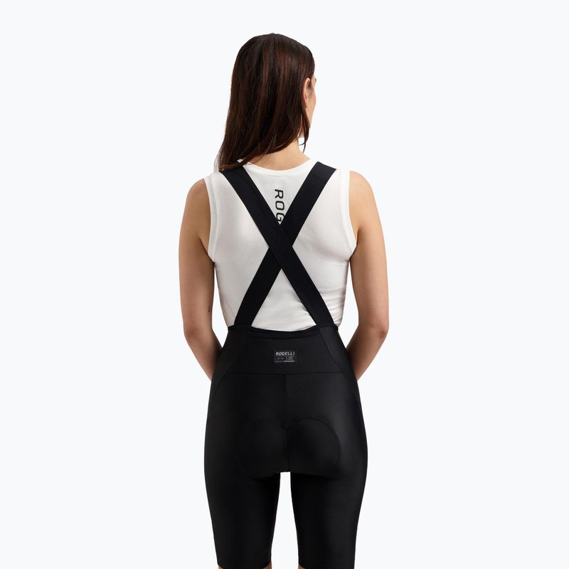 Dámske cyklistické šortky Rogelli Distance II Bib Short W black 2