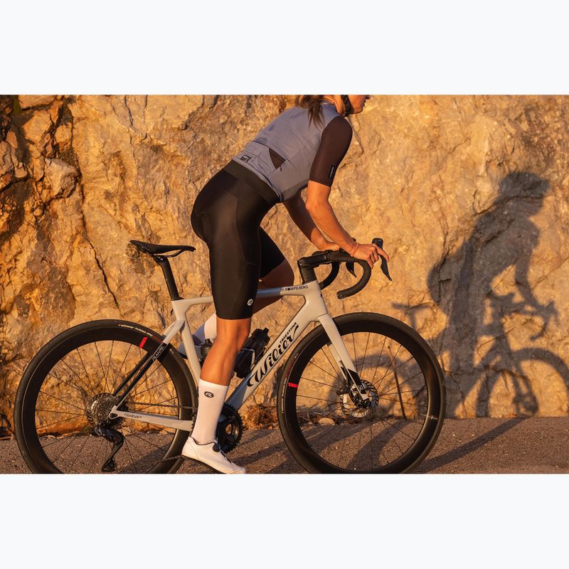 Dámske cyklistické šortky Rogelli Distance II Bib Short W black 10