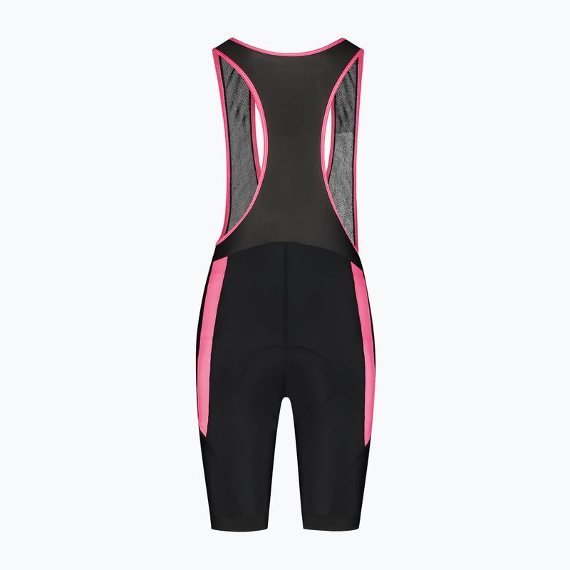 Dámske cyklistické šortky Rogelli Core Bib Short W black/pink 6