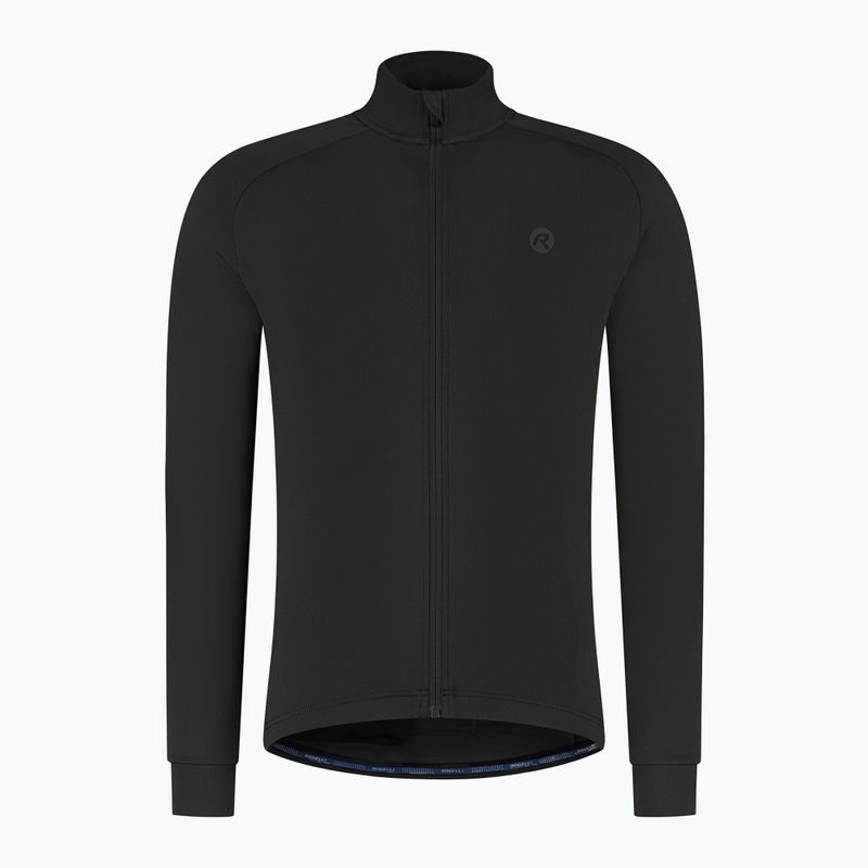 Pánsky cyklistický dres longsleeve Rogelli Essential II black 7