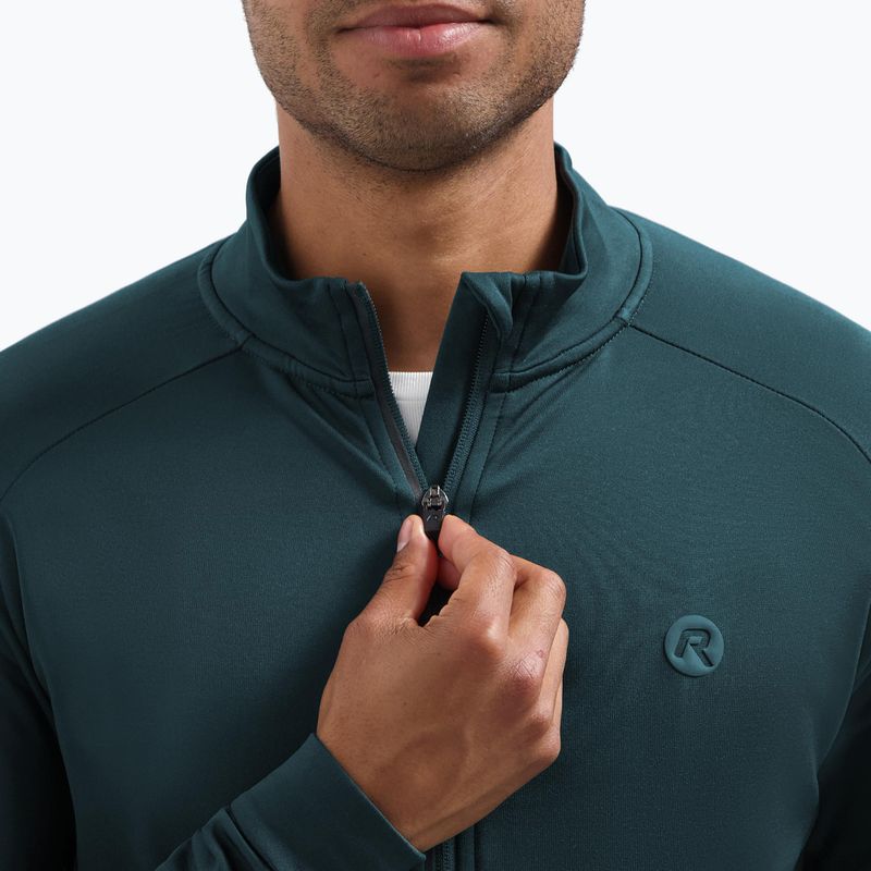 Pánske cyklistické tričko longsleeve Rogelli Essential II blue 4