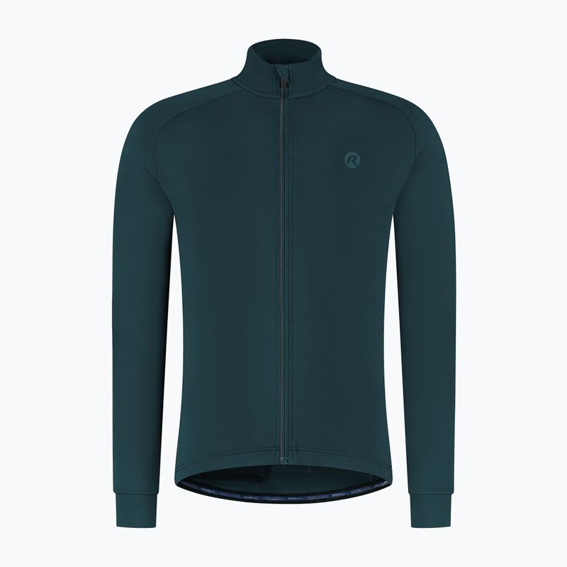 Pánske cyklistické tričko longsleeve Rogelli Essential II blue 7