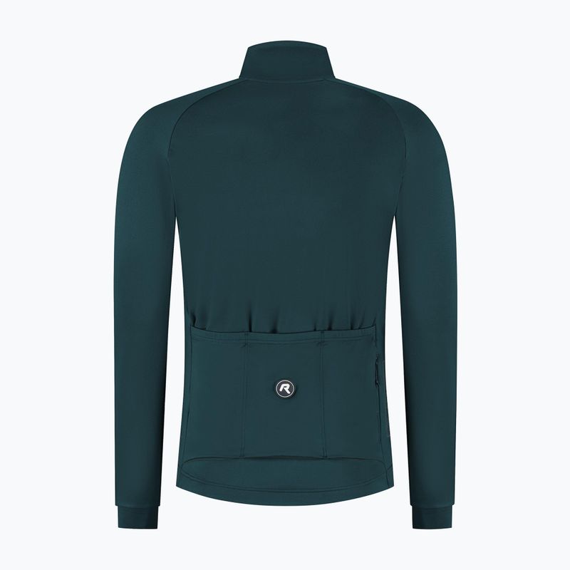 Pánske cyklistické tričko longsleeve Rogelli Essential II blue 8