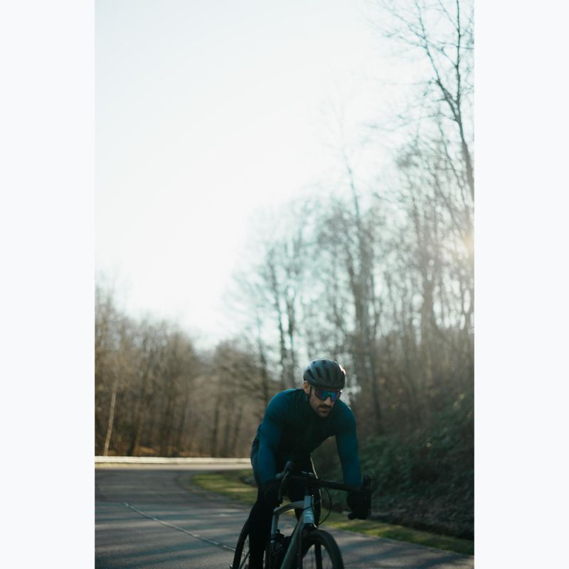 Pánske cyklistické tričko longsleeve Rogelli Essential II blue 10