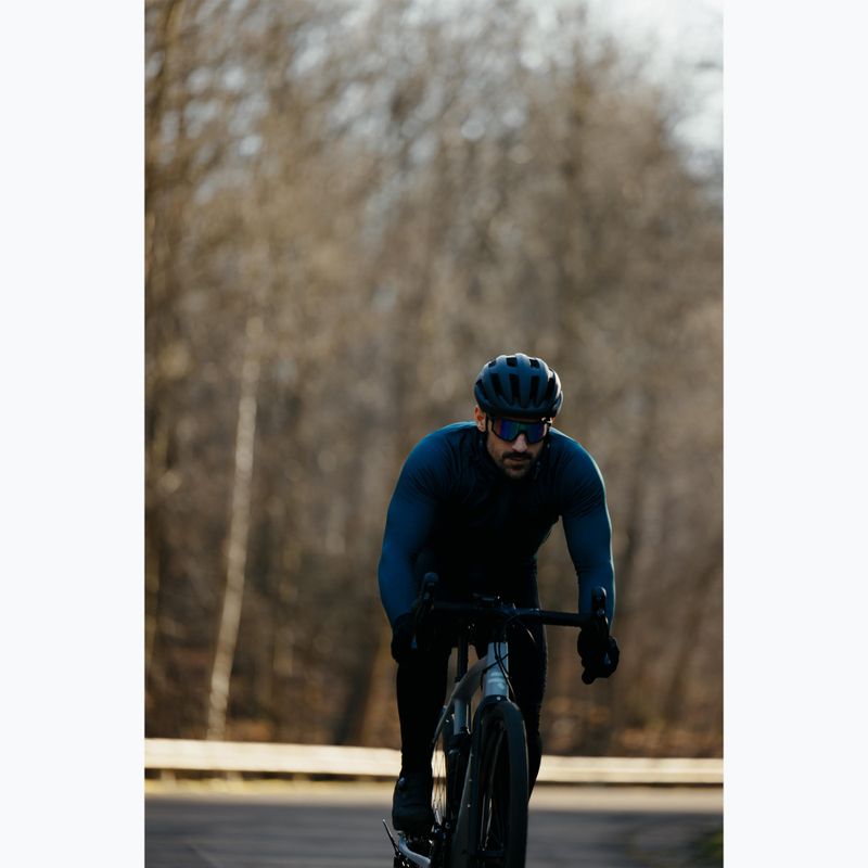 Pánske cyklistické tričko longsleeve Rogelli Essential II blue 11