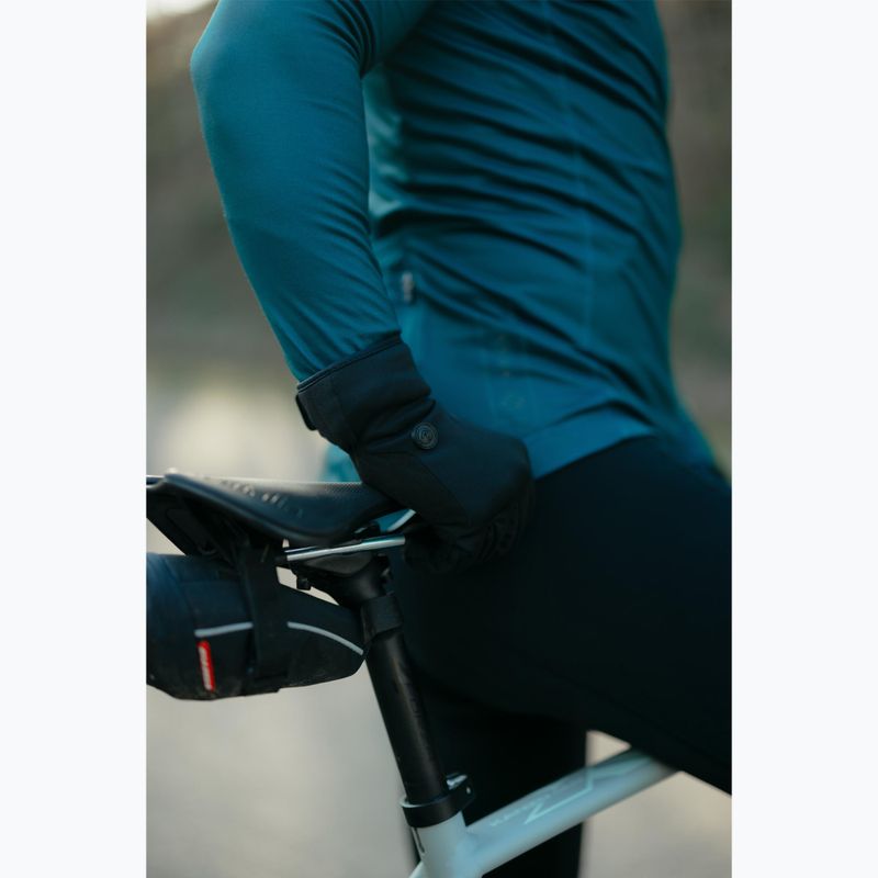 Pánske cyklistické tričko longsleeve Rogelli Essential II blue 12