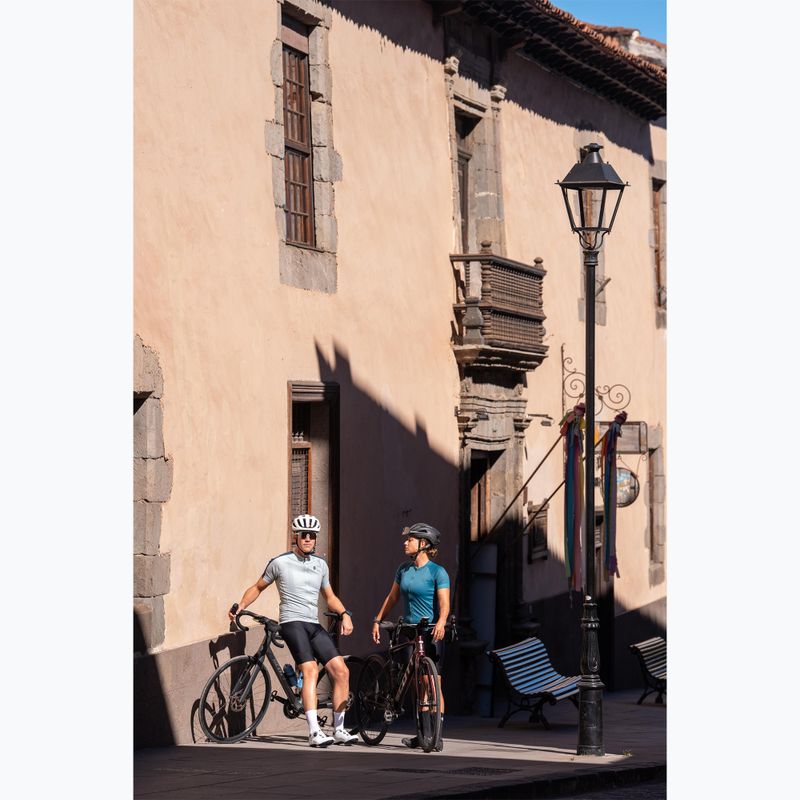 Pánsky cyklistický dres Rogelli Explore aqua grey 8