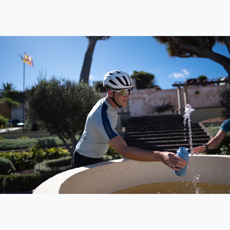 Pánsky cyklistický dres Rogelli Explore aqua grey 10