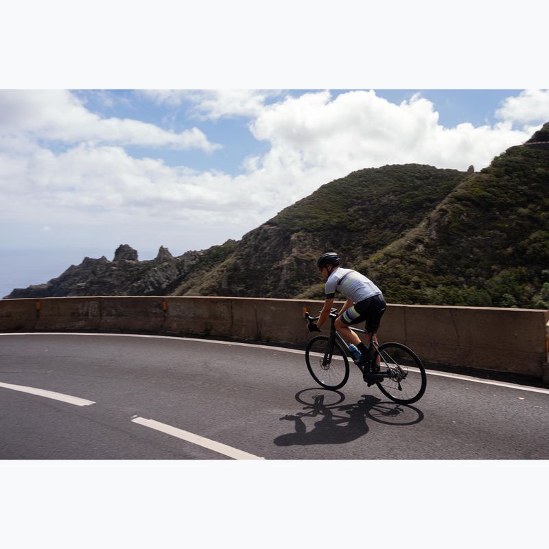 Pánsky cyklistický dres Rogelli Hero II grey/lime 7