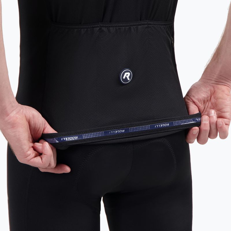 Pánsky cyklistický dres Rogelli Essential II WS black 5