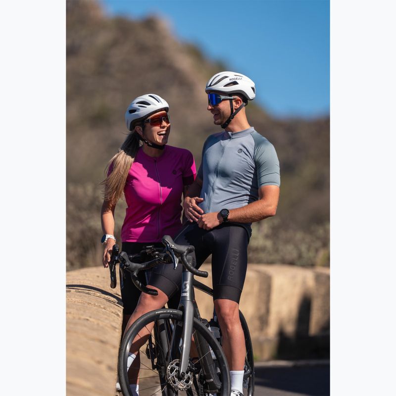 Pánske cyklistické šortky Rogelli Essential II Bib Short black 9