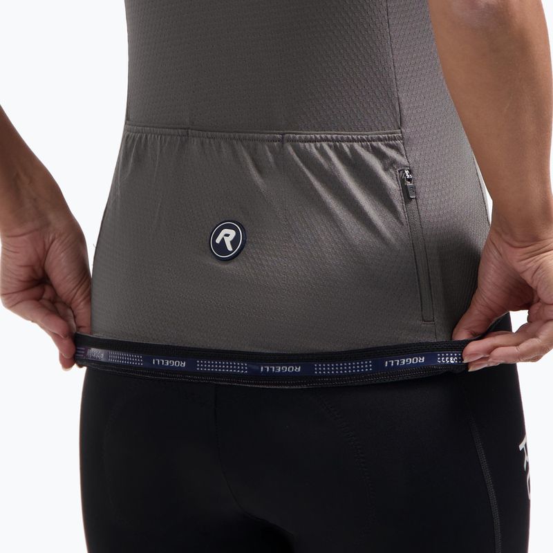 Dámsky cyklistický dres Rogelli Essential II plum kitten 5