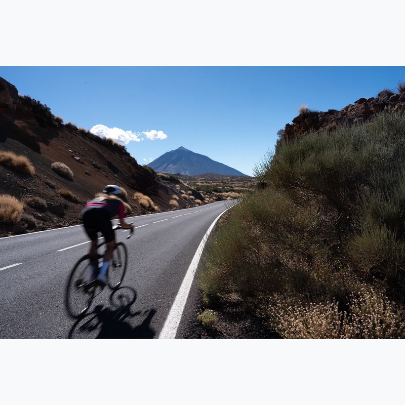 Dámsky cyklistický dres Rogelli Fast ebony/pink/coral 11