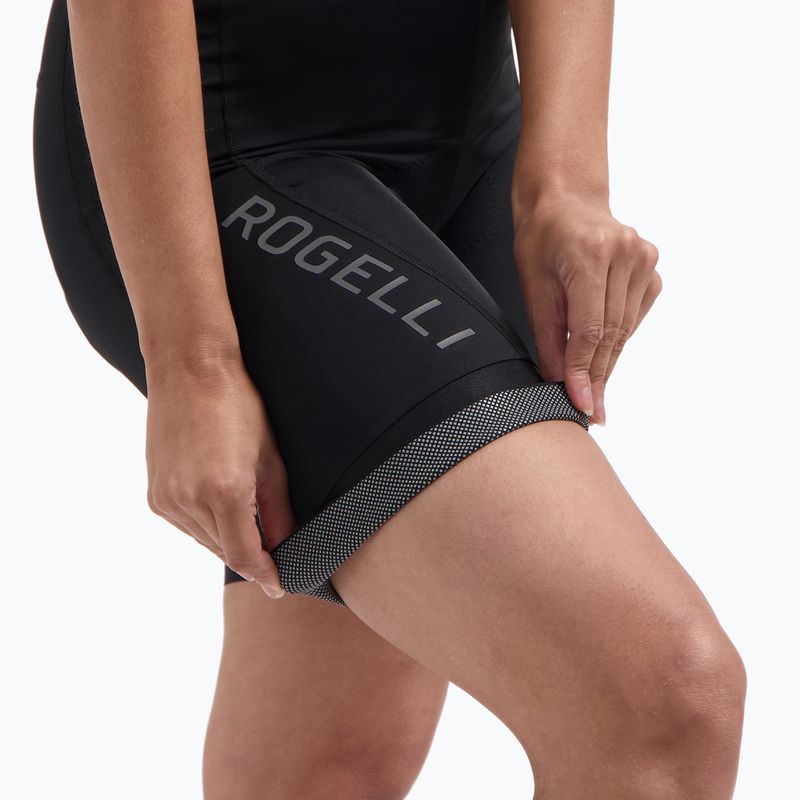 Dámske cyklistické šortky Rogelli Essential III Bib Short black 5