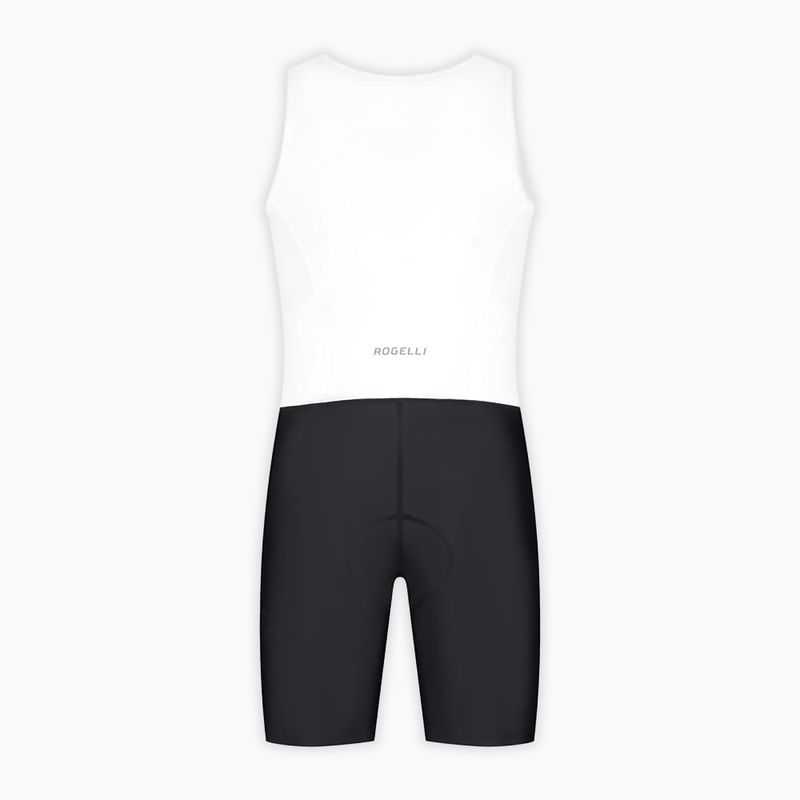 Triatlonový oblek  Rogelli Florida Tri Suit WS black/white 7