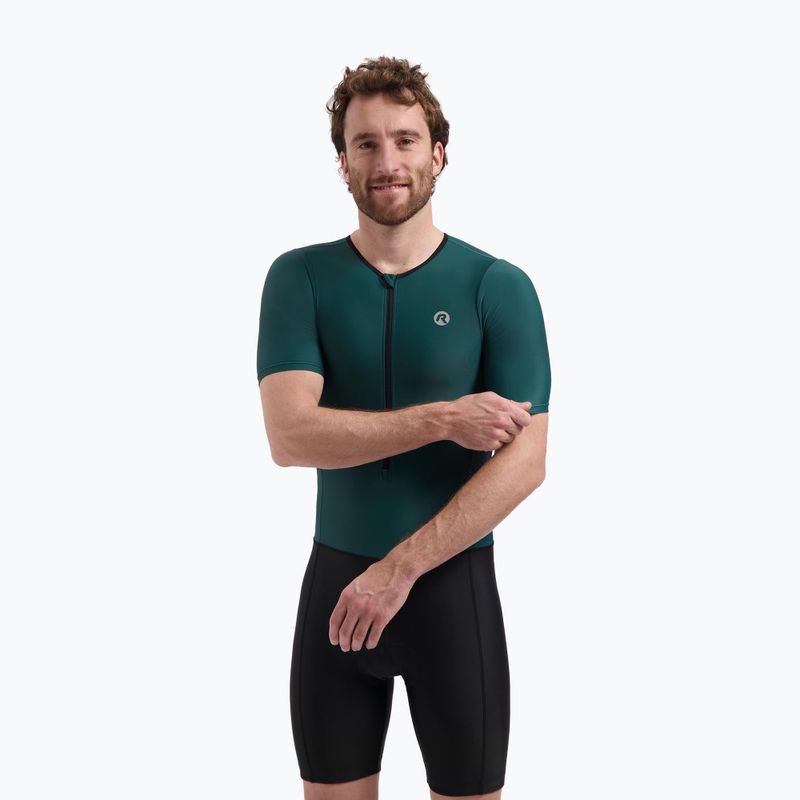 Triatlonový oblek  Rogelli Florida Tri Suit black/dark teal 3