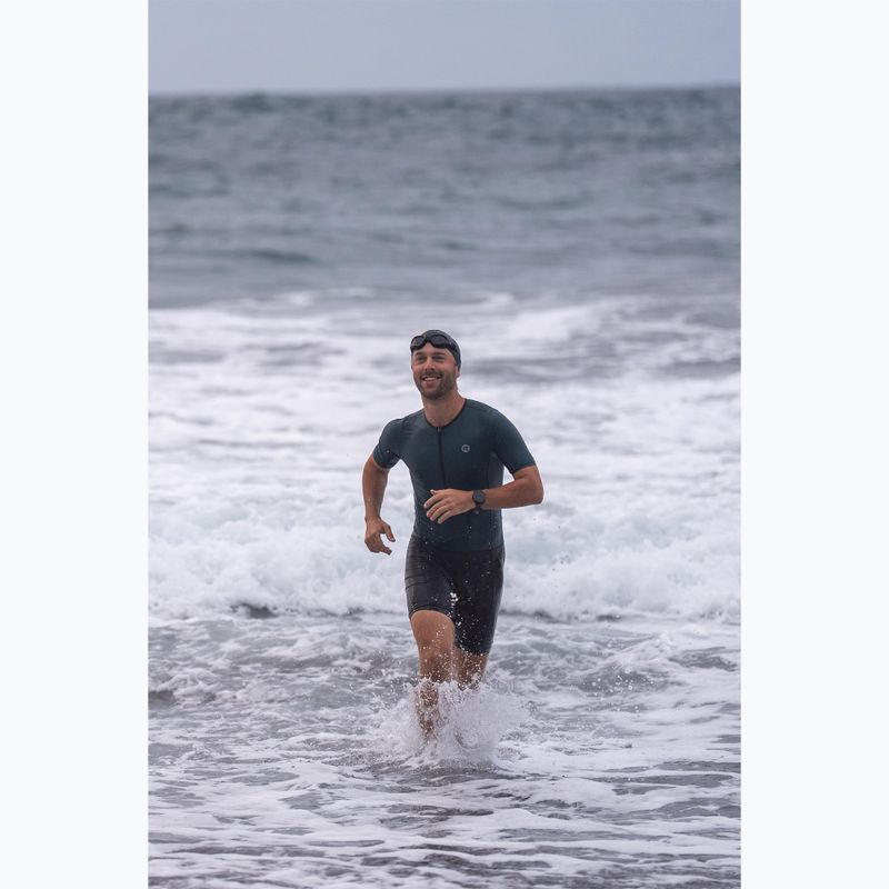 Triatlonový oblek  Rogelli Florida Tri Suit black/dark teal 10