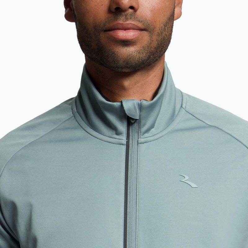 Pánska cyklistická bunda Rogelli Essential II Jacket grey 4