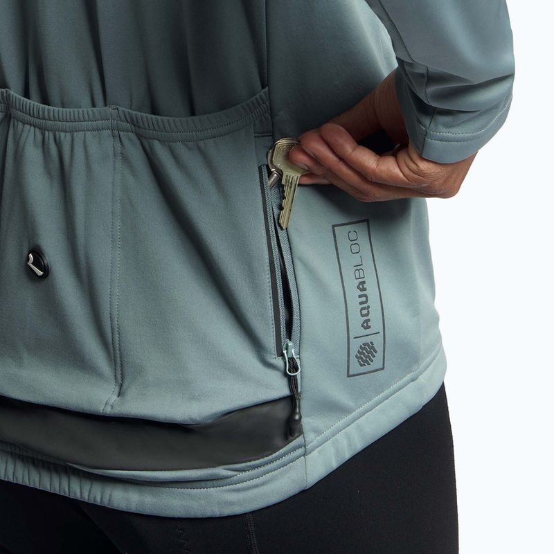 Pánska cyklistická bunda Rogelli Essential II Jacket grey 6