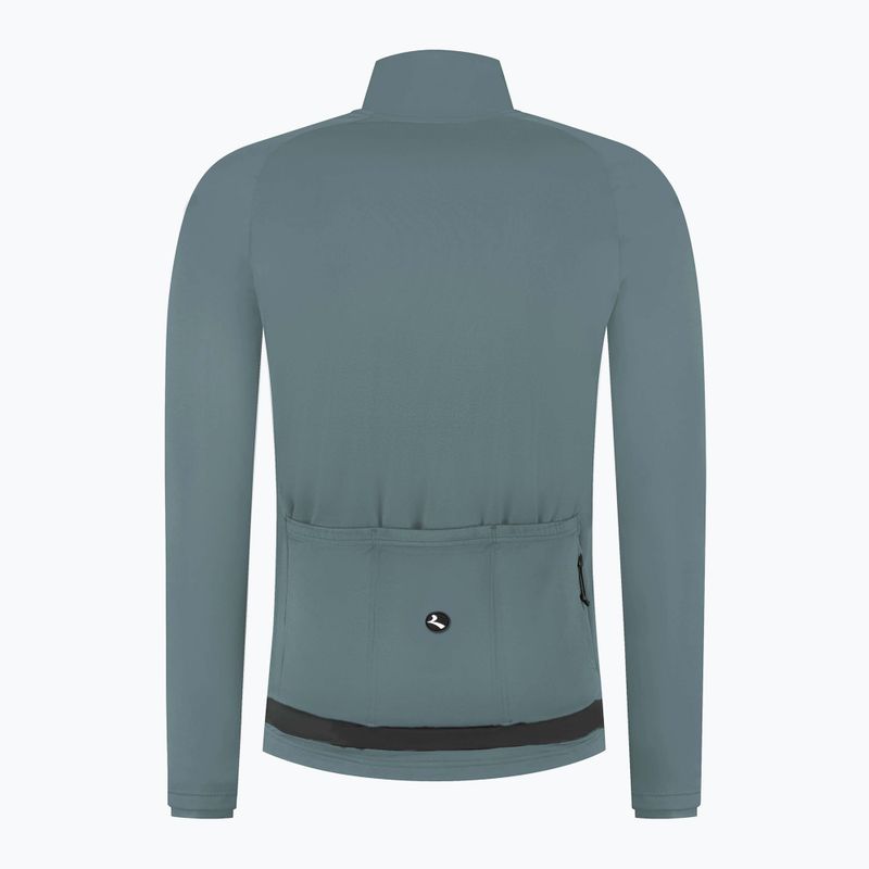 Pánska cyklistická bunda Rogelli Essential II Jacket grey 8