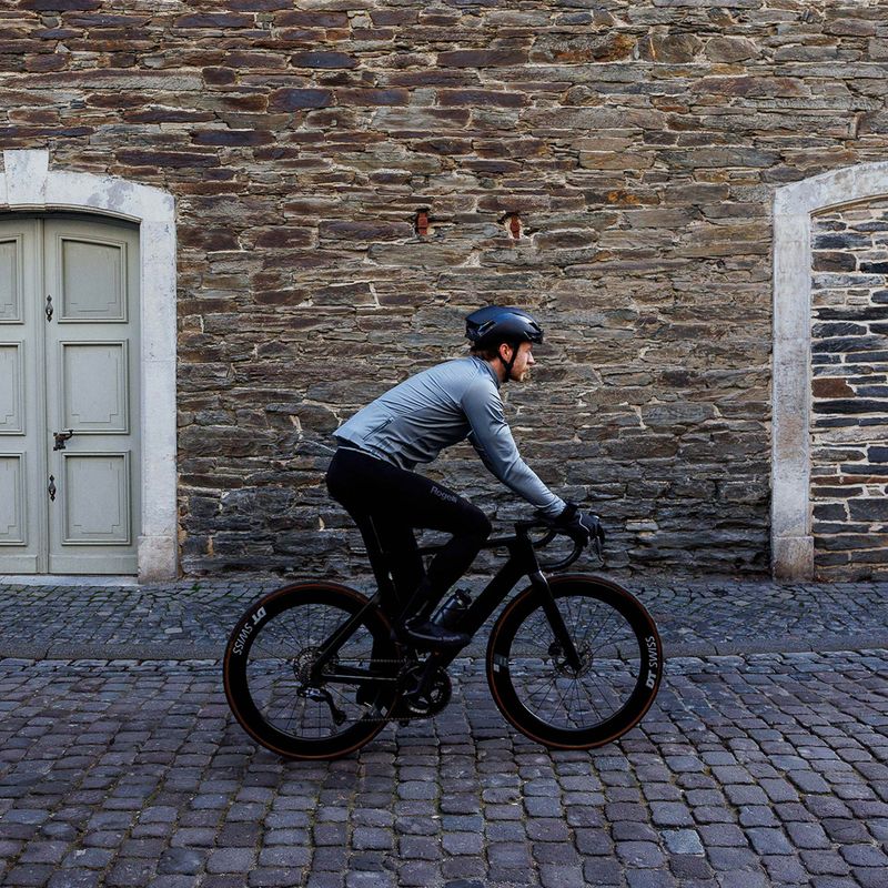 Pánska cyklistická bunda Rogelli Essential II Jacket grey 13