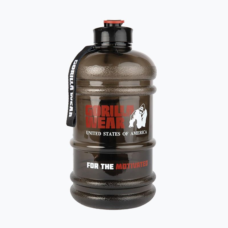 Termoska na vodu/fľaša Gorilla Wear  2200 ml priehľadný