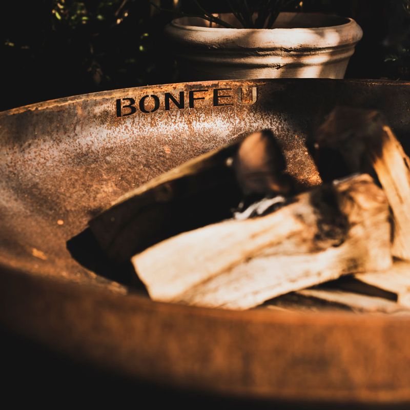 Záhradné ohnisko BonFeu BonBowl Plus 60 cm corten 6